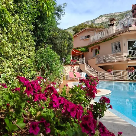 Villa Silhouette With Pool And Seaview Close To Monaco *
